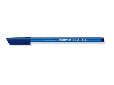 Fiberpenna STAEDTLER 326 1mm blå