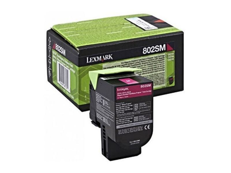 Toner LEXMARK 80C2SME 2K magenta