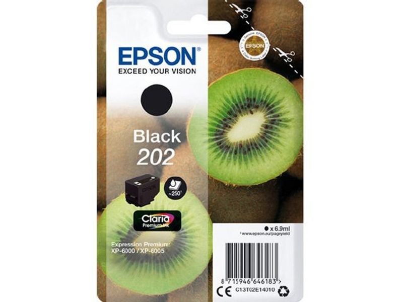 Bläckpatron EPSON T202 svart