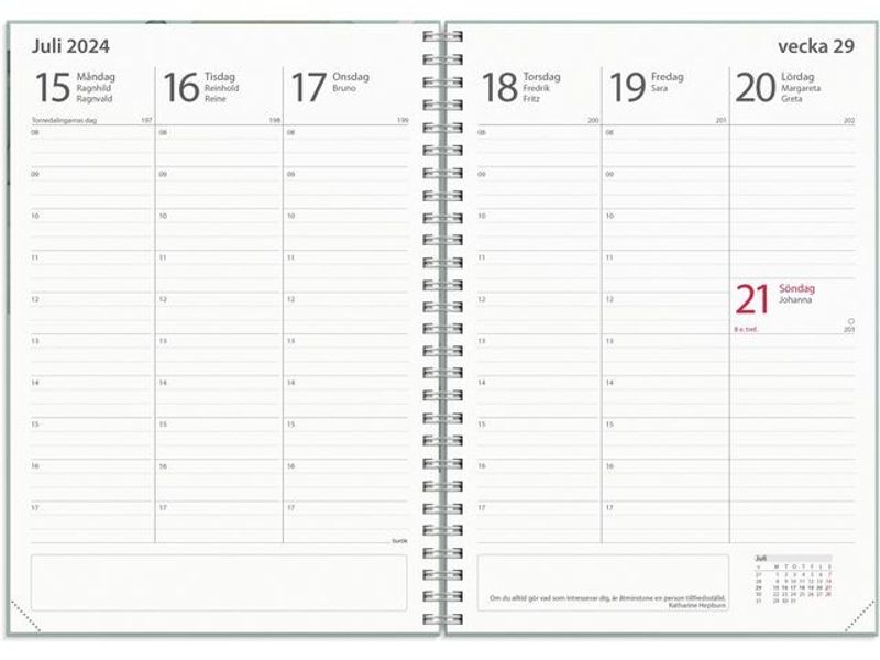 Kalender Study Story kvist A5 24/25