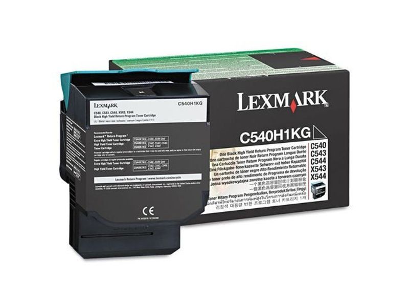 Toner LEXMARK C540H1KG 2,5K svart