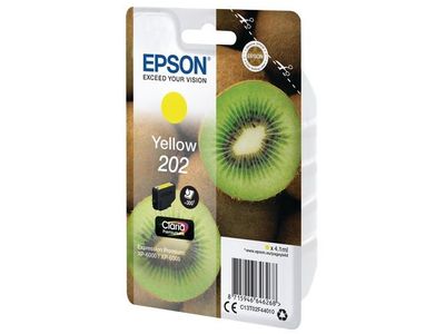 Bläckpatron EPSON T202 gul