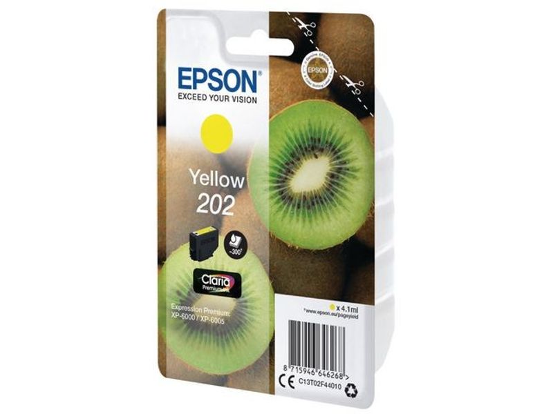 Bläckpatron EPSON T202 gul