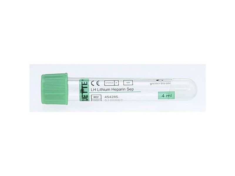 VACUETTE Mintgrön Li-Hep Gel5/3,5ml50/fp