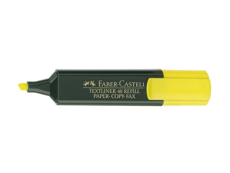 Överstrykningspenna FABER CASTELL Gul