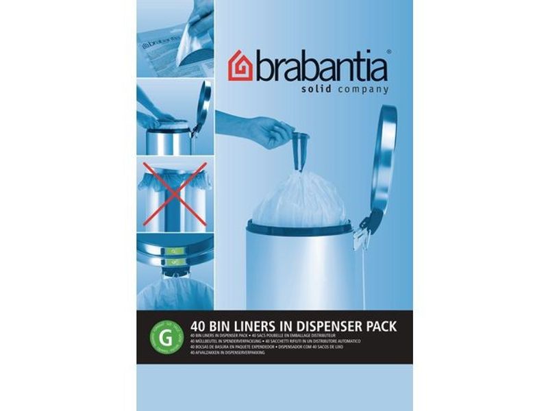 Avfallspåse G BRABANTIA 23/30L 40/fp