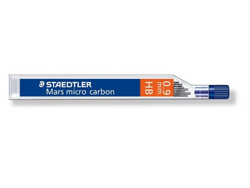 Reservstift STAEDTLER 0,9mm HB 12/fp