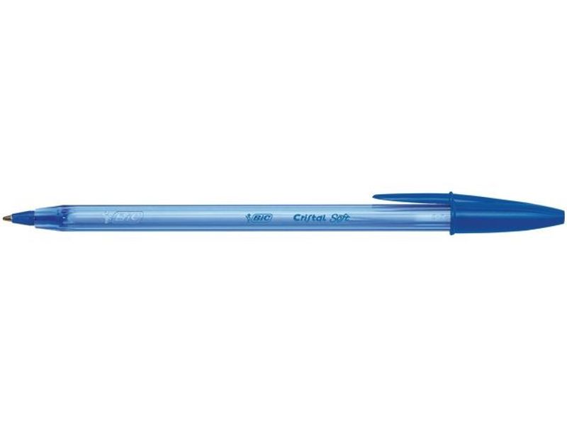 Kulpenna BIC Cristal Soft 1,2 blå