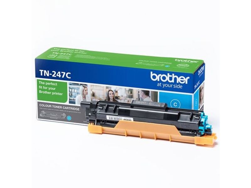 Toner BROTHER TN247C 2,3K cyan