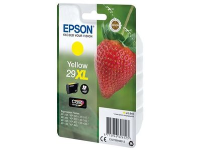 Bläckpatron EPSON C13T29944012 XL gul