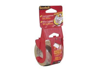 Packtejp SCOTCH 48mmx20m med disp. Klar