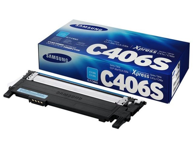 Toner SAMSUNG CLT-C406S 1K cyan