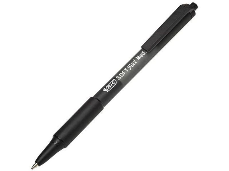 Kulpenna BIC Soft Feel Clic 1,0 svart