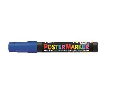 Märkpenna ARTLINE Postermarker 2mm blå