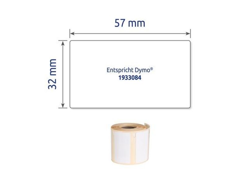 Etikett AVERY H-duty lab 57x32mm 400/fp