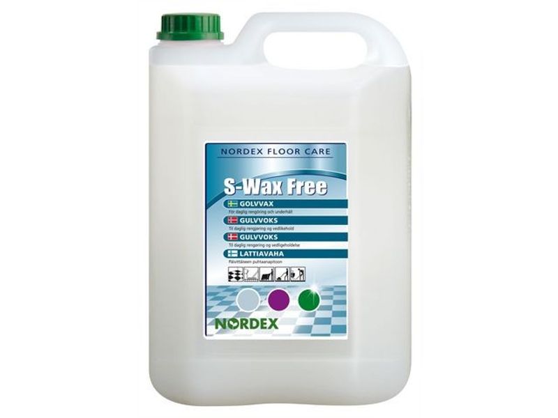 Golvunderhåll NORDEX S-wax Free 5L