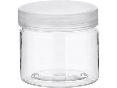 Plastburk med lock 80ml, 12/fp