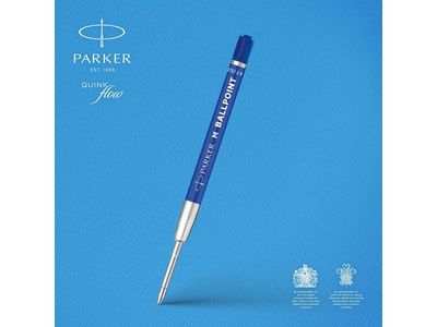Refill PARKER Quinkflow M blå 2/fp