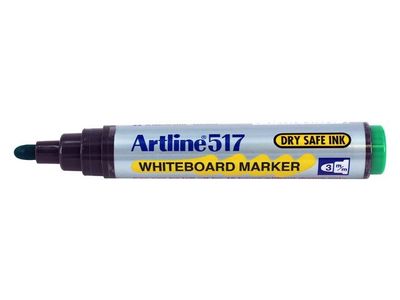 Whiteboardpenna ARTLINE 517 rund grön