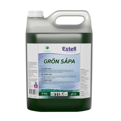 Rengöringsmedel Grön Såpa Estell 5 liter