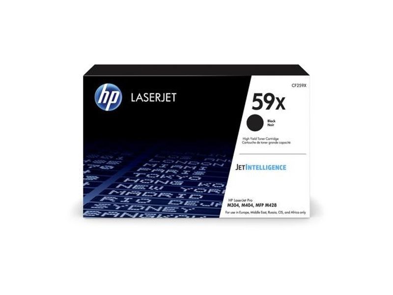 Toner HP CF259X 59X 10K svart