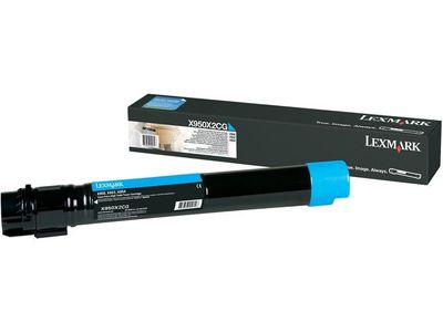 Toner LEXMARK X950X2CG 22K cyan