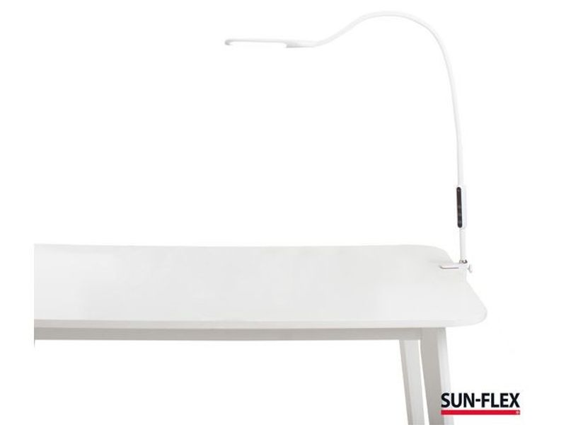 Lampa SUN-FLEX Desklite LED vit