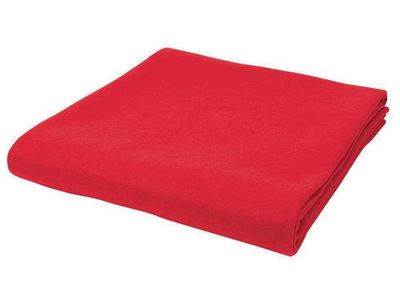Dekorationsfilt 90cmx1m röd