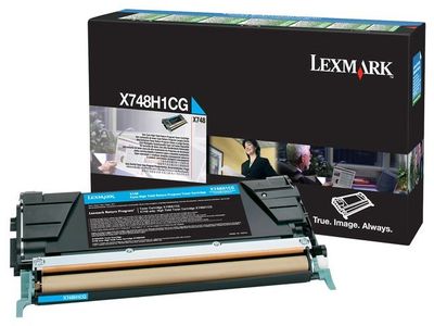 Toner LEXMARK X748H1CG 12K cyan