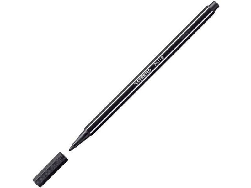 Fineliner STABILO Pen 68 svart