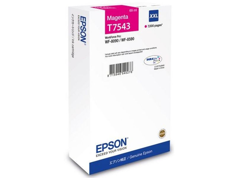 Bläckpatron EPSON C13T754340 XXL magenta