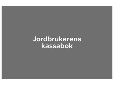 Jordbrukarens kassabok