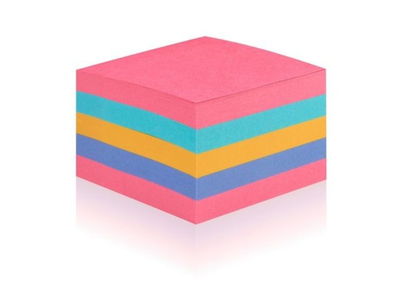 Notes POST-IT SS kub Rainbow 76x76mm