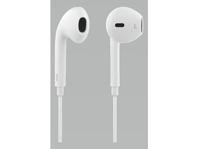 Hörlur+Mic STREETZ HL-W107 In-Ear vit