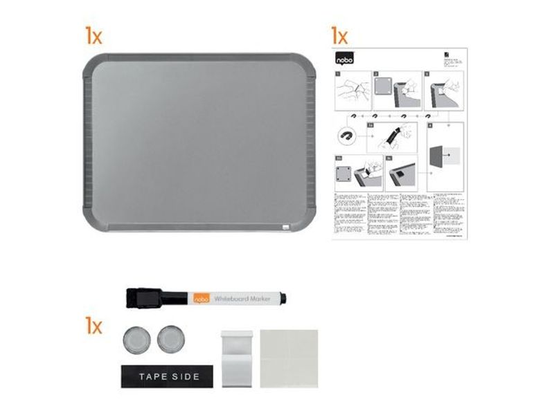 Whiteboard NOBO slimline 28x22cm