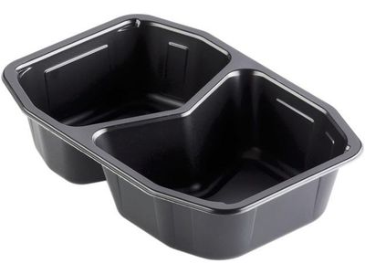 Duniform 2-f PP 940ml Svart 312/FP