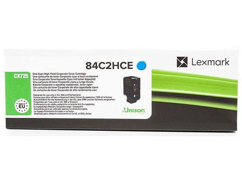 Toner LEXMARK 84C2HCE 16K cyan