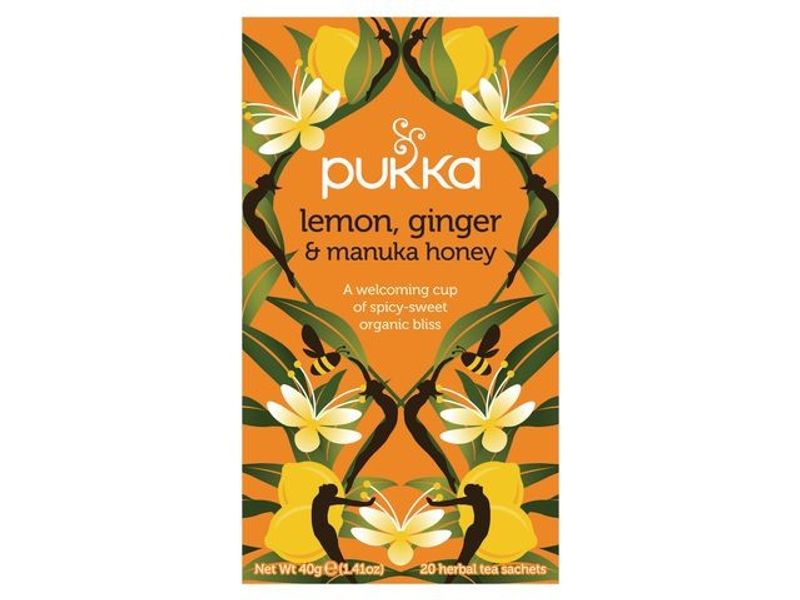 Te PUKKA Lem Ginger Manuka Honey 20/fp