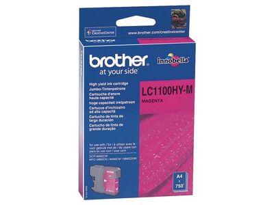 Bläckpatron BROTHER LC1100HYM magenta