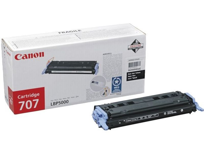 Toner CANON 9424A004 CRG707BK 2,5K svart