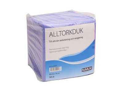 Alltorkduk MAX blå 50-pack