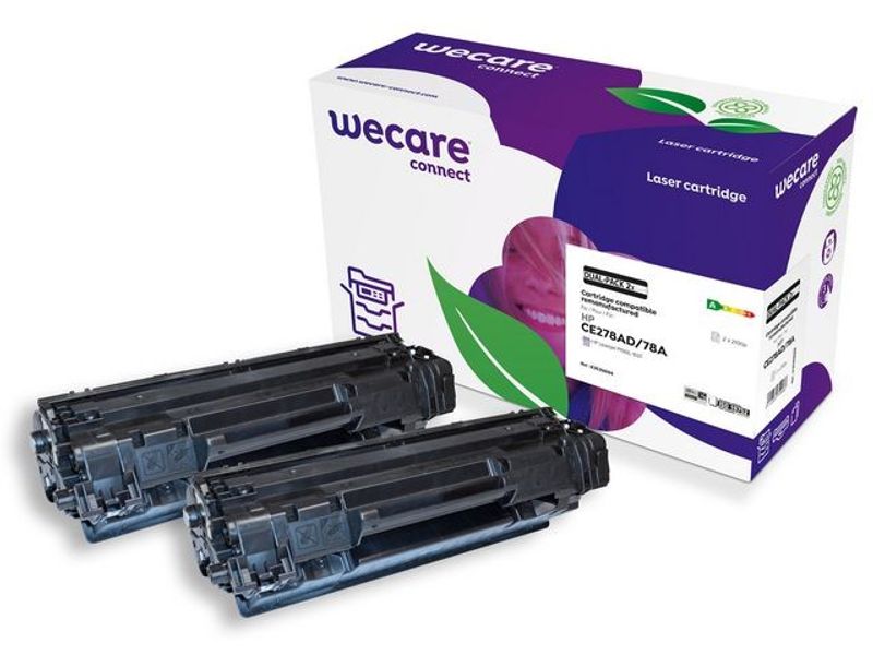 Toner WECARE HP CE278A 2,1K svart 2/fp