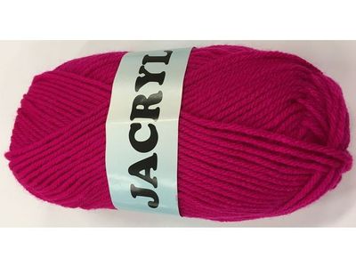 Akrylgarn 50g cerise