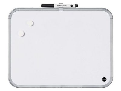 Whiteboard BI-OFFICE slim stål 27,9x35,5