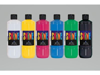 Glansfärg Shine färglära 6x500ml