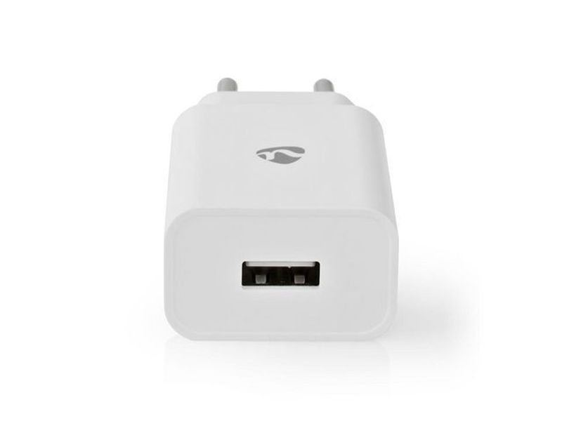 Laddare vägg NEDIS 2.4 A 1 x USB-A vit