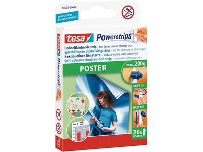 Powerstrips TESA Poster 20/fp