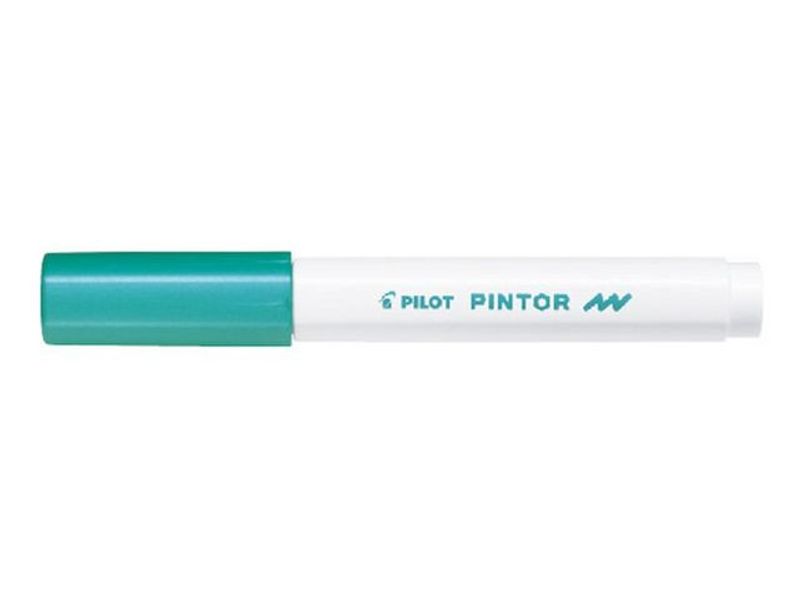 Märkpenna PILOT Pintor F metallic grön