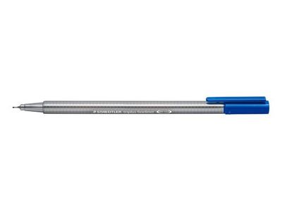 Fineliner STAEDTLER triplus blå