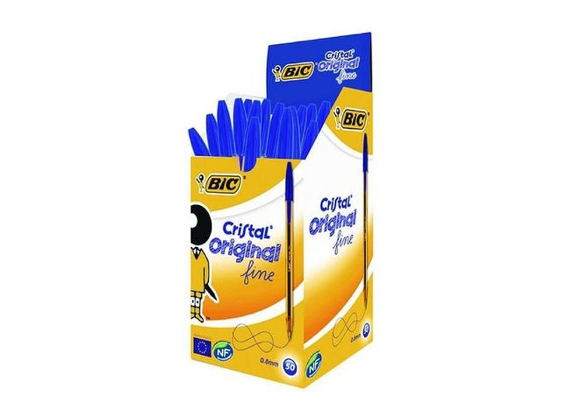 Kulpenna BIC Cristal 0,8 blå